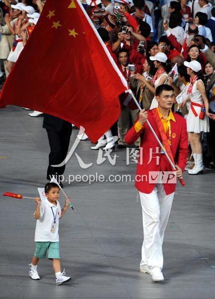 2008年北京奥运会开幕式 人民图片网 