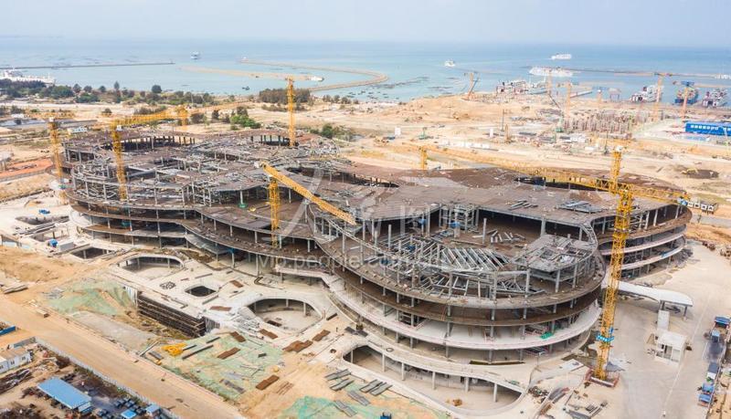 海口国际免税城项目加快建设-人民图片网
