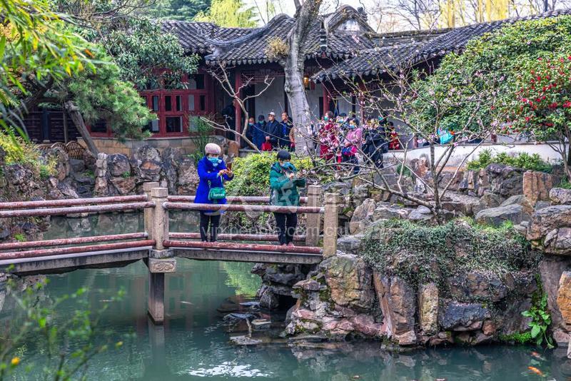 江苏苏州:古典园林春意浓-人民图片网