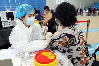 江苏扬州全民接种疫苗