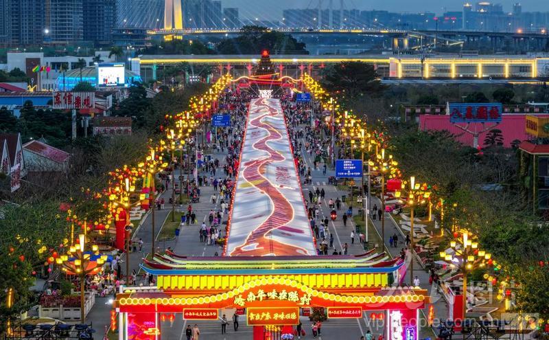 广东佛山:迎春花市热闹非凡-人民图片网