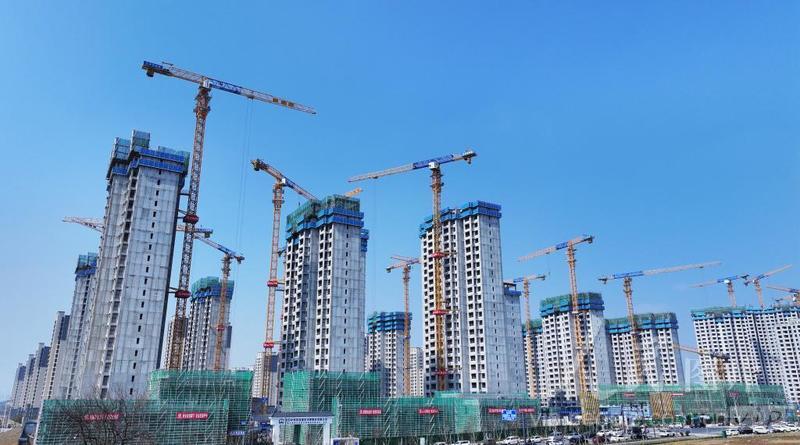 安徽合肥：安置房建设正酣-人民图片网