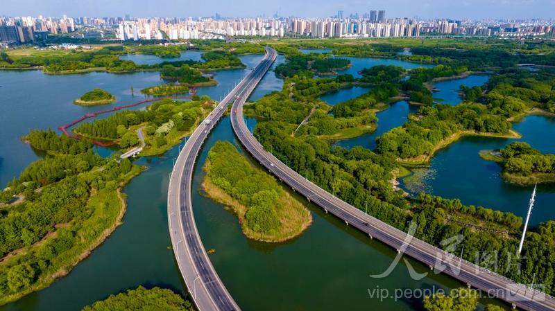 江苏苏州：虎丘湿地公园-人民图片网