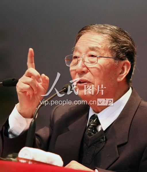 国家科技最高奖获得者李振声院士为陕西大学生演讲-人民图片网