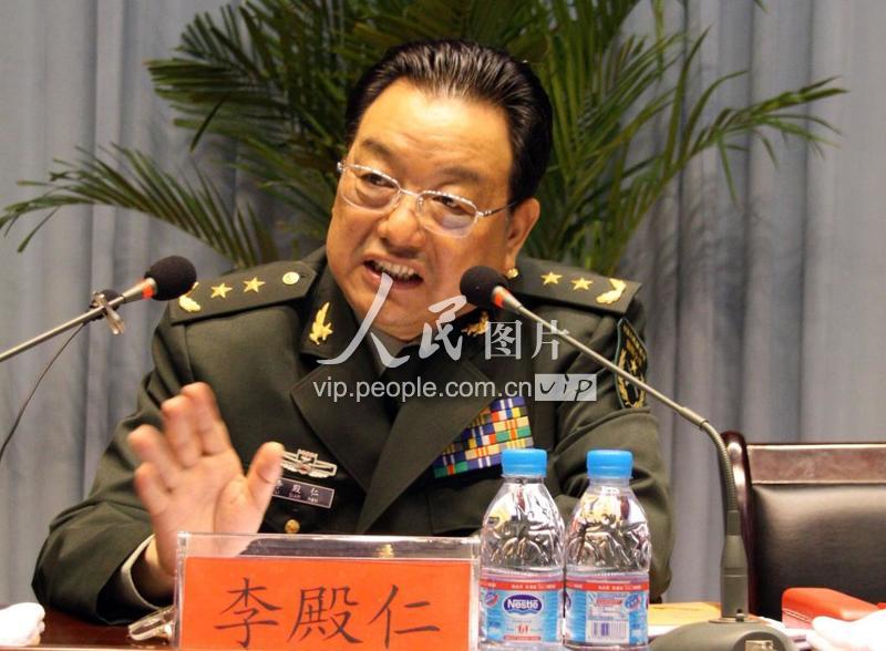 全国人大代表、中国解放军国防大学副政治委员李殿仁中将-人民图片网