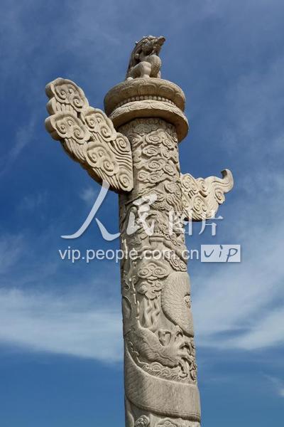 北京天安门前华表-人民图片网