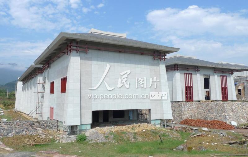 湖南湘西:里耶古城(秦简)博物馆基本建成-人民图片网