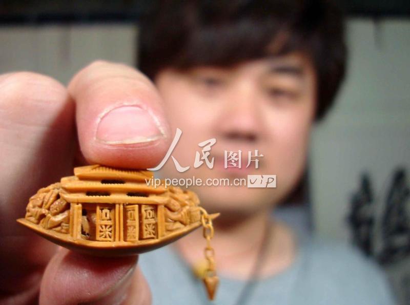 苏州:小小核舟惹人爱-人民图片网