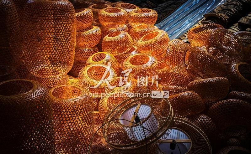 竹编工艺-人民图片网