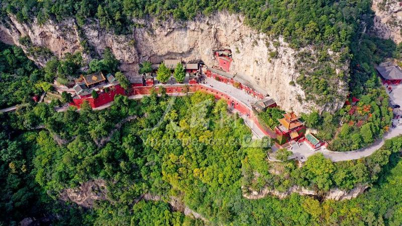 山西临汾:姑射仙洞沟 秋景美如画