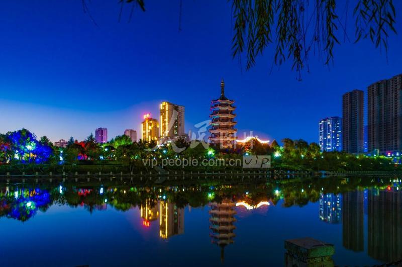 湖南怀化：美丽的鹤鸣州-人民图片网