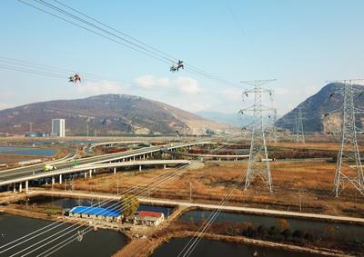 江苏田湾核电站三期送出线路正式建成