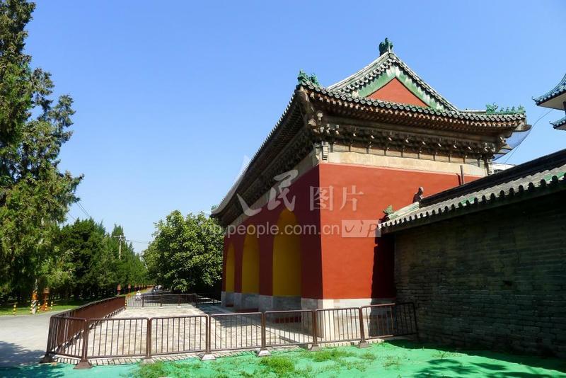 北京:天坛泰元门复原修缮完工-人民图片网