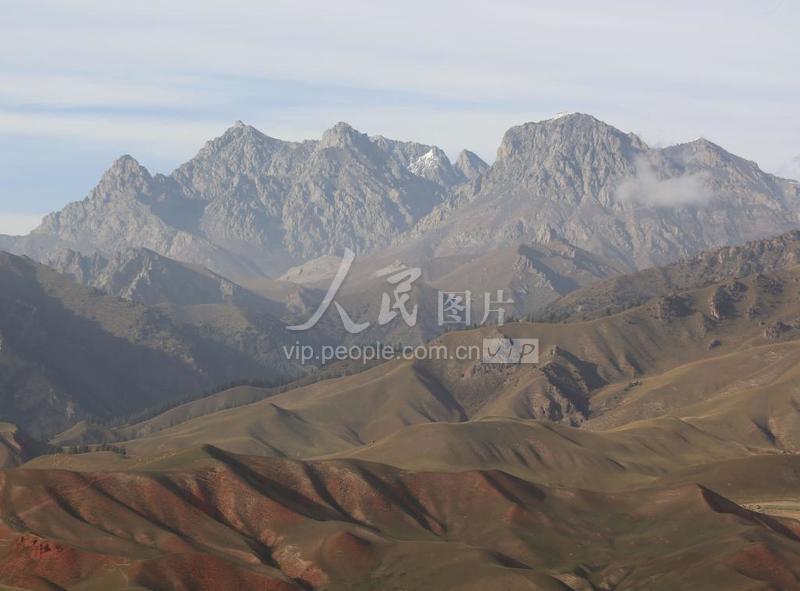 青海祁连:金秋卓尔山壮美如画-人民图片网