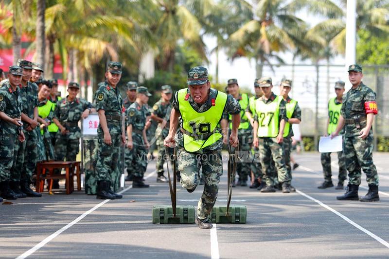 武警海南总队机动支队第七届军人运动会"战味"浓