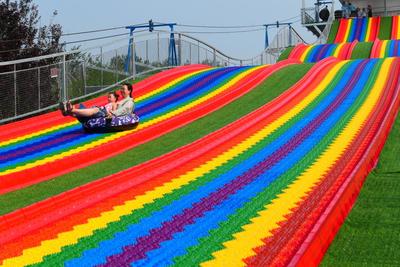北京彩虹滑道空降华熙live五棵松
