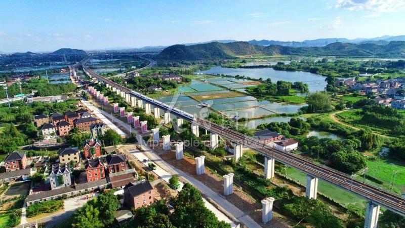 浙江德清:湖杭铁路全力打造"绿色铁路"