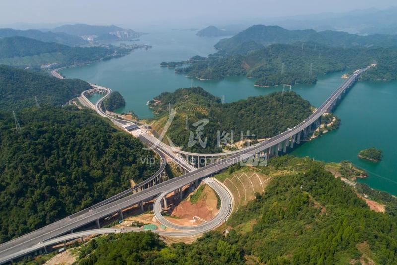 浙江杭州千黄高速淳安段五座互通精彩纷呈
