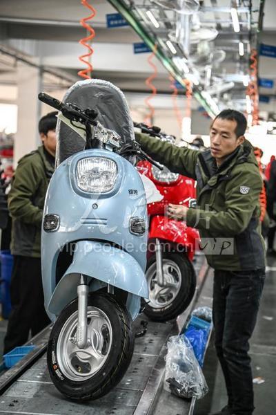 浙江金华电动车产销两旺