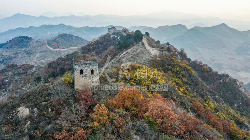 河北遵化:长城秋景如画-人民图片网