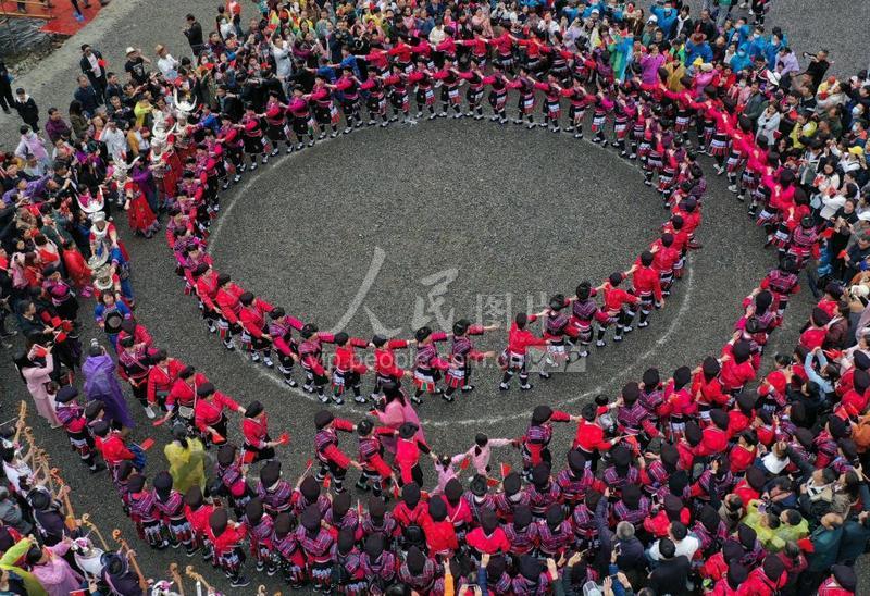 广西龙胜欢庆三月三喜迎建党一百周年
