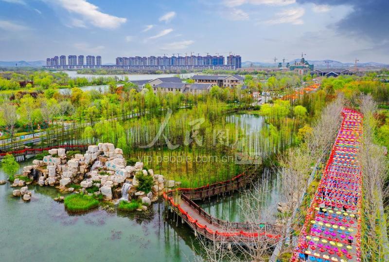 江苏徐州:潘安湖景区春色渐浓