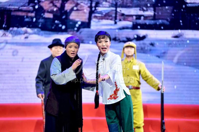 安徽亳州：红色经典剧目展演迎“七一”-人民图片网