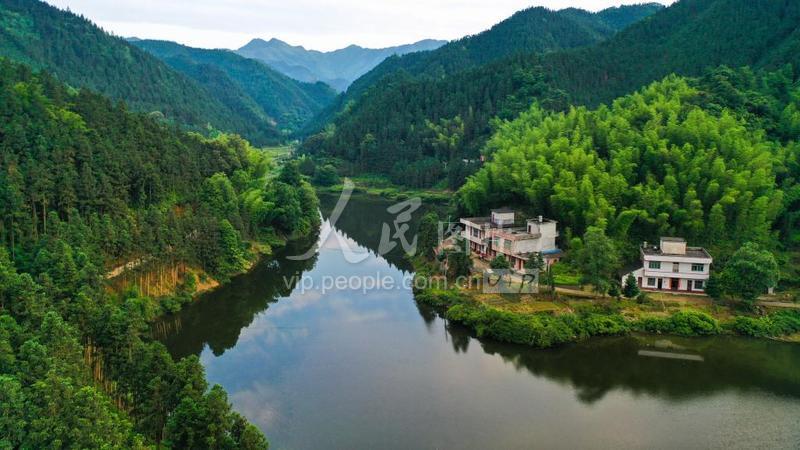 湖南常宁:野马水库美如画-人民图片网