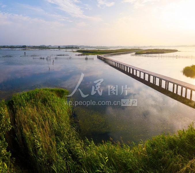 安徽淮北:朔西湖景美如画