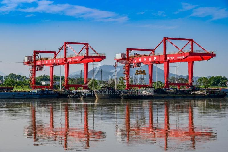 浙江金华:水运码头装卸量快速增长