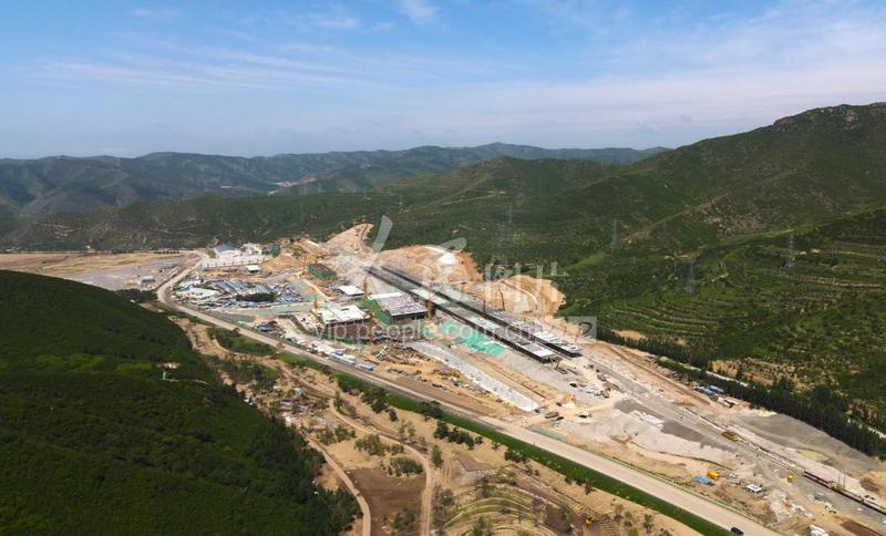 太锡铁路河北太崇段建设正酣