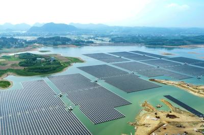 广西象州:丰收水库光伏项目
