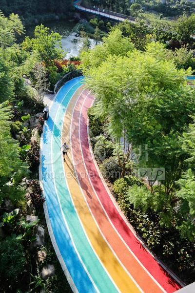 福州彩虹步道成美景