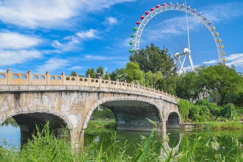 北京:龙潭中湖公园开园-人民图片网