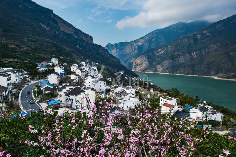 湖北宜昌西陵峡村生态美