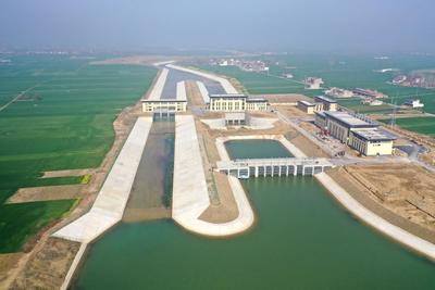安徽亳州引江济淮泵站美
