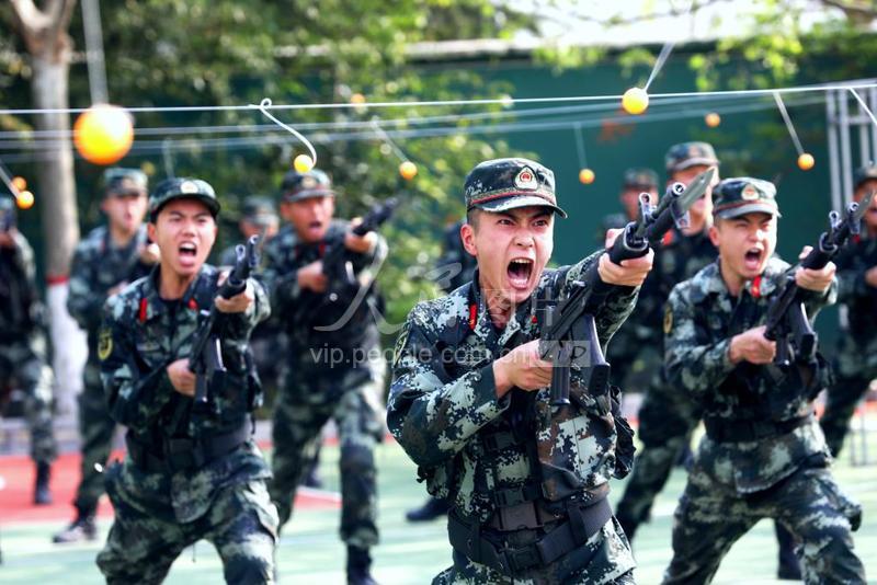 郑州武警刺杀训练用悬吊乒乓球当靶子