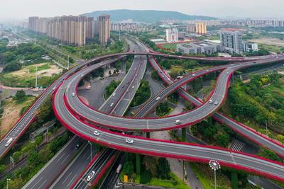 福州双湖互通高架桥