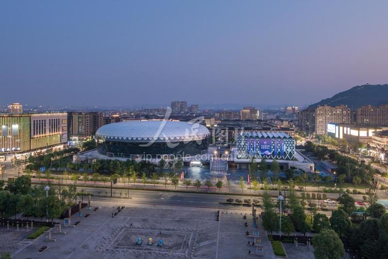 杭州亚运场馆萧山瓜沥文化体育中心