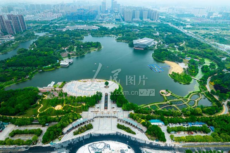 江苏泰州:初夏满城绿意浓-人民图片网