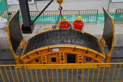 重庆生产隧道预制管片助力轨道交通建设
