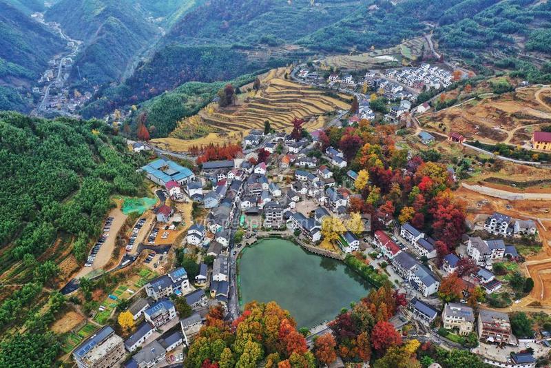 浙江杭州临安区太湖源镇指南村-人民图片网