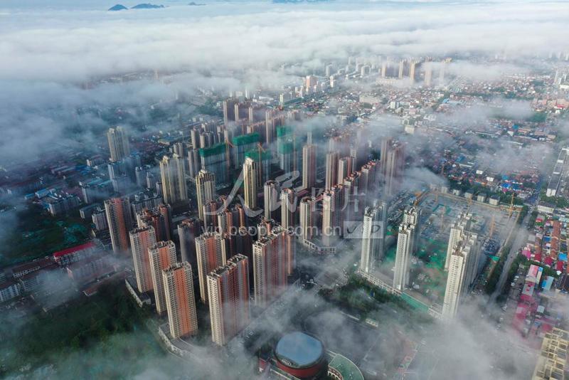 河北遵化:云海缥缈如仙境-人民图片网