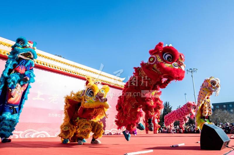 内蒙古呼和浩特:非遗庙会贺新春-人民图片网