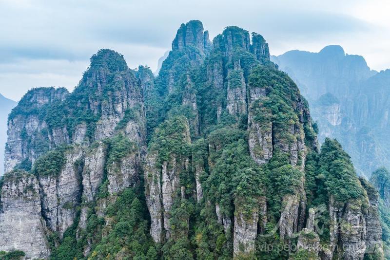 广西金秀:五指山冬日景观雄奇秀丽-人民图片网