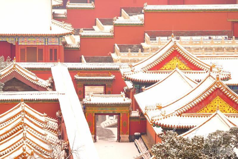 北京:雪映故宫-人民图片网