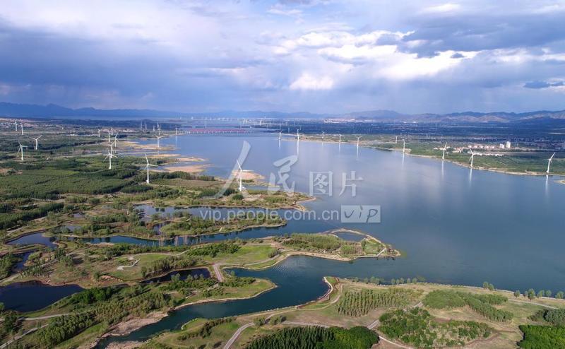 河北怀来：夏日湿地美如画-人民图片网