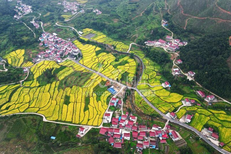 安徽石台：山村“丰”景如画-人民图片网