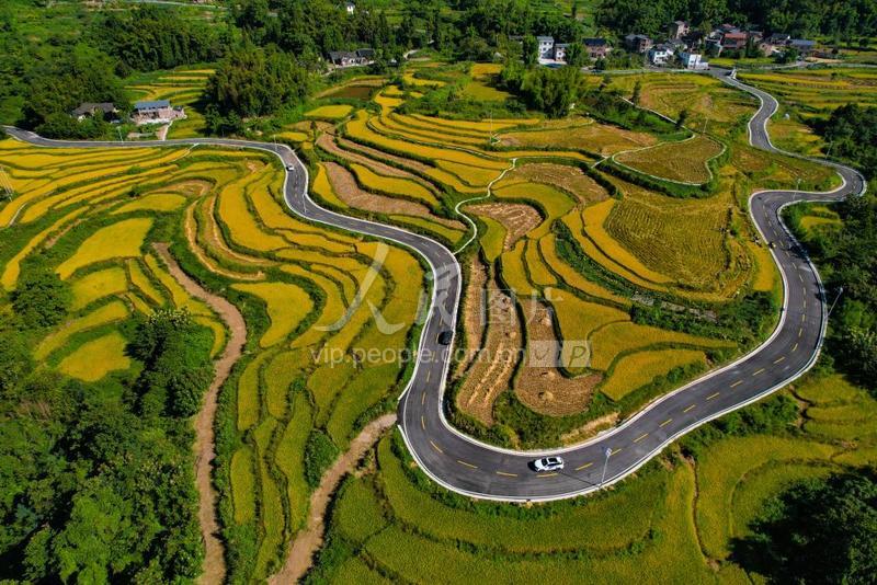 重庆綦江:建好农村公路 助力乡村振兴-人民图片网