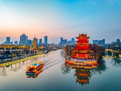 江苏淮安:畅游里运河